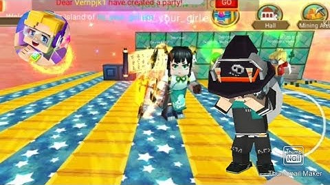 Testing players at skyblock(Blockman go:Blocky Mods)[They scammer?]