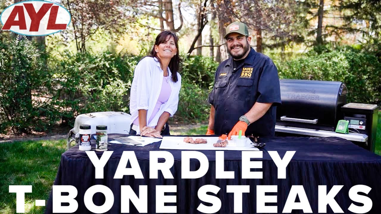 Yardley T-Bone Steaks - YouTube