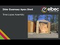 Shire Guernsey Apex Shed Time-Lapse Assembly - Elbec Garden Buildings Shire Guernsey Apex Shed Time-Lapse Assembly - Elbec Garden Buildings