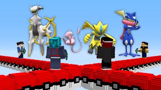 Paredes de Lucky Block Pixelmon no Minecraft Pixelmon