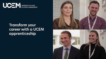 Transform your career with a UCEM apprenticeship