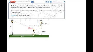 IB MYP E-Assessment | Right-Angled Trigonometry Practice – Question 1