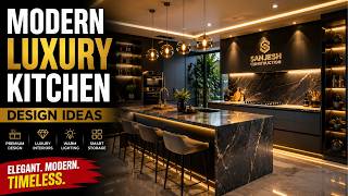 Luxury Modular Kitchen Designs | Modern Kitchen Inspiration Premium Modern Kitchen Design Trends
