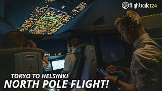 How to fly an A350 over the North Pole