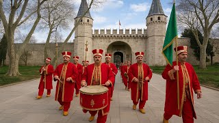 Alay Yürüyüşü Mehteran 🎺 Mehter Marşı Topkapı Sarayı’nda Görkemli Tören 🇹🇷 Resimi