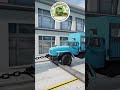BeamNG Truck Eps. 110 Semi Tanker Chain Towing Blue 6x6 Off-Road Truck Over Large Pipe Obstacle