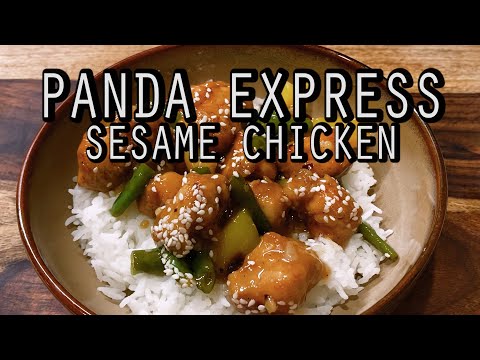 Woo Can Cook | Honey Sesame Chicken (Panda Express)