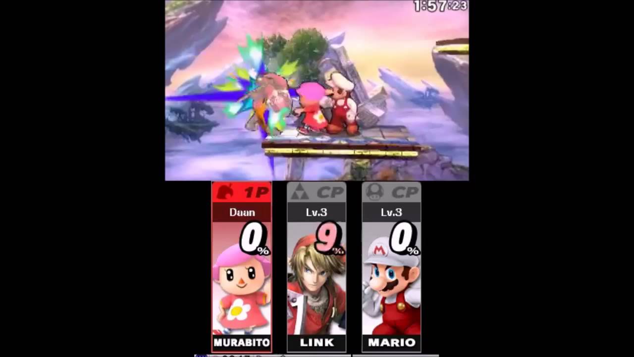 super smash bros 3ds rom mega