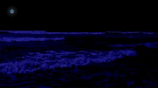 Fall Asleep Fast with Soothing Ocean Waves at Night | Low Pitch for Deep Sleep, Eliminate Stress