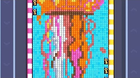 Pixel Flow Level 386. Walkthrough Gameplay 