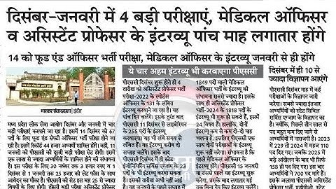 Mppsc assistant professor 2024 interview update|mppsc pre 2026|MP FSO exam2024|mppsc calander 2026