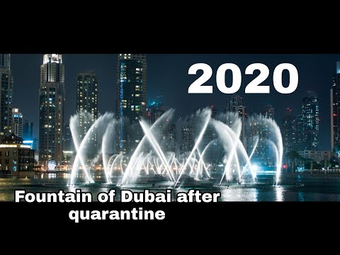 DUBAI DOWNTOWN AFTER QUARANTINE 2020 / DUBAI TJ