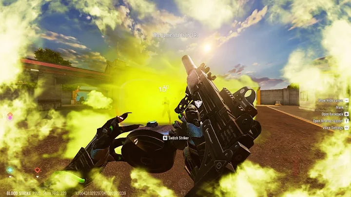 THIS IS A COMPLETE CHAOS! BLOOD STRIKE BEST SMG UZI RANDOM SQUAD GAMEPLAY