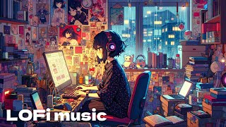 LoFi music：Rainy Night LOFI - 32 Tracks for Study and Work | Soothing Rain Sounds