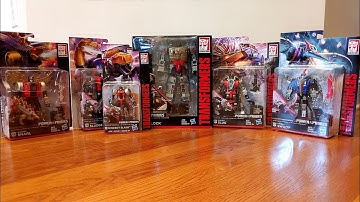 Transformers Power of the Primes Dinobots! (Grimlock, Slug, Snarl, Swoop, Sludge, Slash)