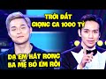 QUÁ XÓT XA thí sinh HÁT RONG GIỌNG CA NGHÌN TỶ vừa cất giọng ẴM LUÔN GIẢI QUÂN &quot;MỒ CÔI KHI 10 TUỔI&quot;