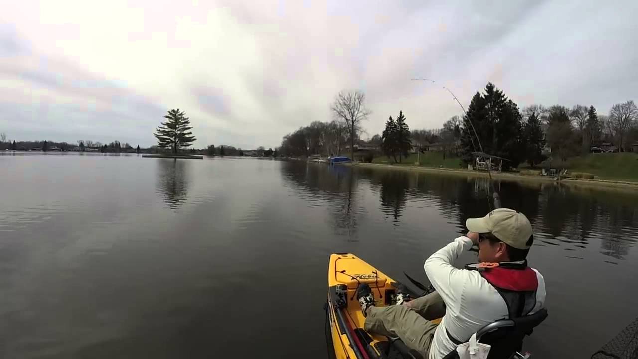 Kayak Fishing with Jerk Baits for cold weather Bass YouTube