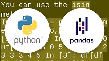 Use a list of values to select rows from a Pandas dataframe