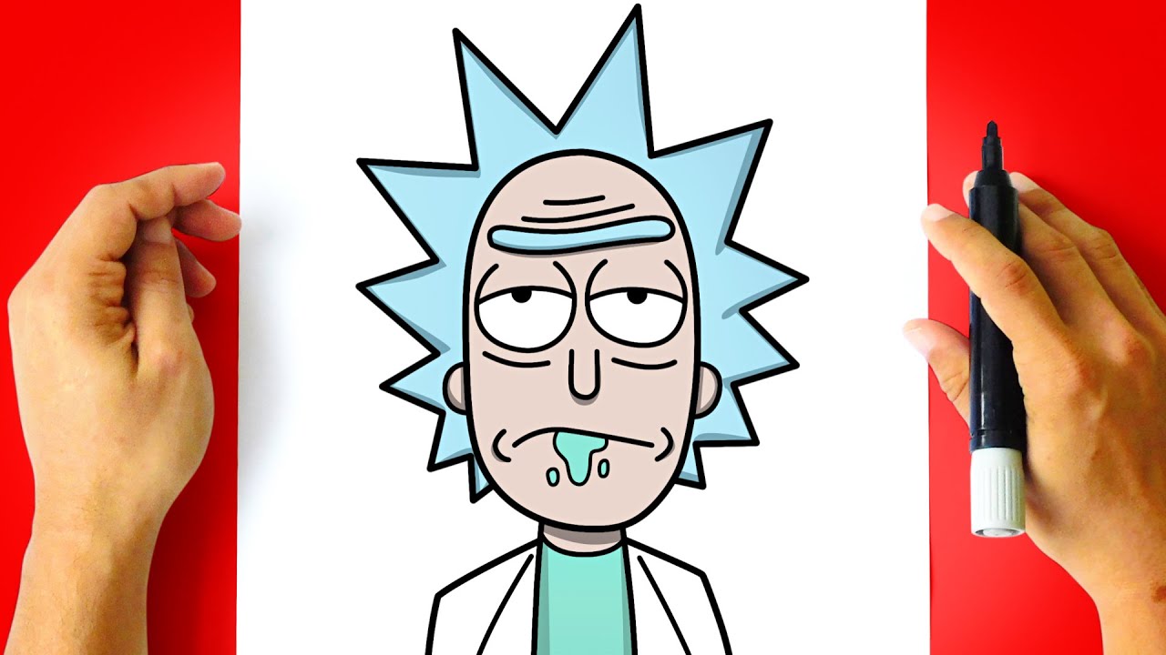 Rick And Morty, Learn To Draw, Cartoon Characters, - Angry Rick Sanchez  Transparent PNG - 500x903 - Free Download on NicePNG