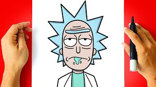 Replying to @Crip walk master DRAWING RICK!!!! WHOS NEXT?!?? COMMENT B... |  Draw | TikTok