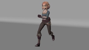 Run Cycle - Zelda Rig