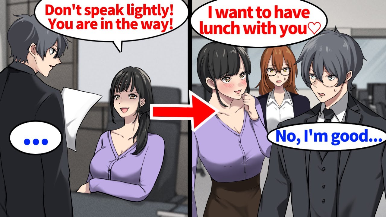 【Manga】My female boss is a former classmate who keeps mocking me. But once she found out my truth...