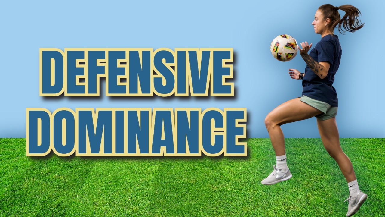 Training to Become an ELITE Center Back | Defensive Skills Circuit ...