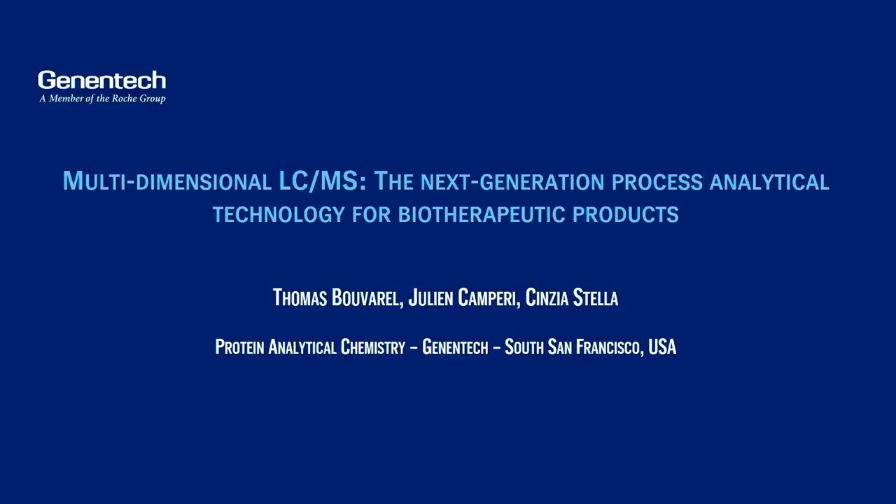 Multi-dimensional LC/MS