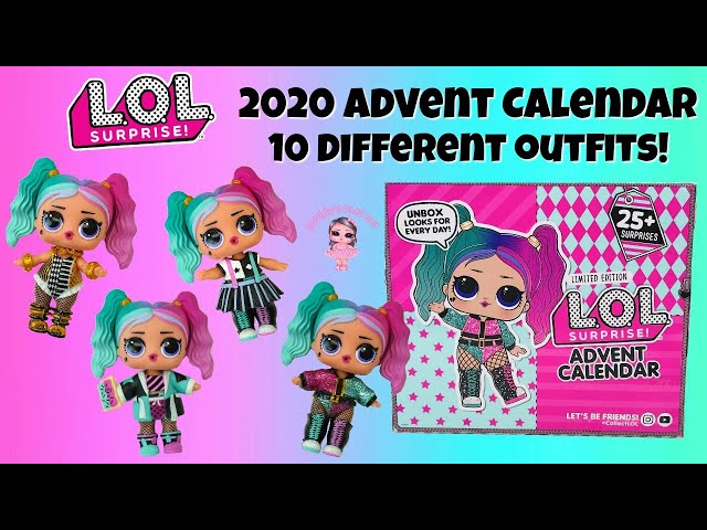 LOL Surprise Advent Calendar Unboxing 2020 Holiday OOTD Outfit of The Day 