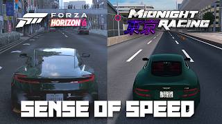Sense of Speed - Forza Horizon 6 vs Midnight Racing: Tokyo