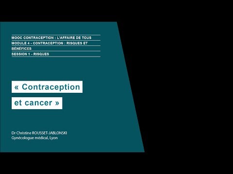 Vidéo: Contraceptifs Et Cancer Du Sein