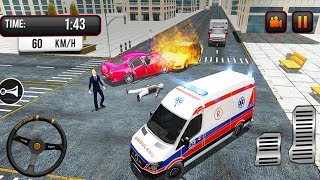 911 Ambulance City Rescue Emergency Driving - Real Ambulance Driving Simulator - Android Gameplay screenshot 3