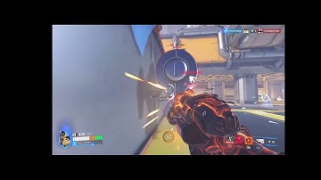 Killing all practice Range Bots Speedrun any% Torbjorn only