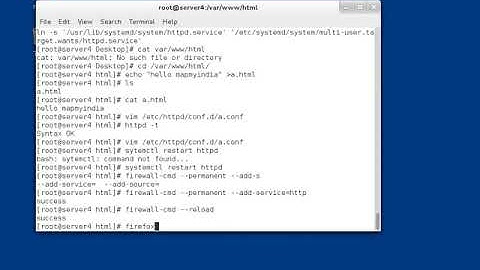 how to create a local yum repository in rhel 7 by httpd