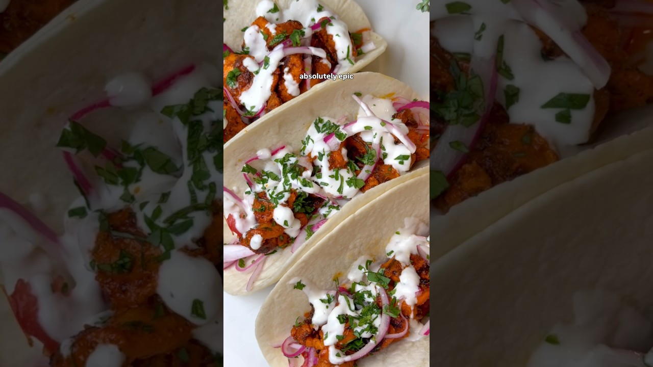 Introducing ✨Fusion Fridays✨First up Chicken Tikka Tacos 🇲🇽