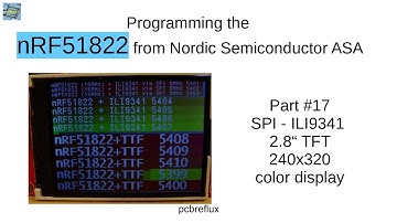 nRF51822 #17: spi ili9341 (english)