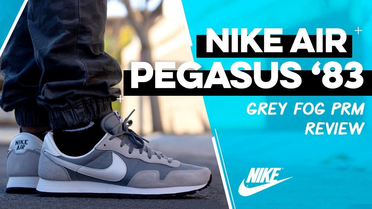 monstruo Bañera aniversario Nike Air Pegasus '83 FOG PRM | Review en español - YouTube