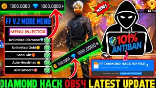 FREE FIRE NEW DIAMOND HACK || FF NEW MOD MENU APK || UNLIMITED DIAMOND SCRIPT || FREE FIRE HACK