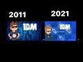 Eddsworld intro 2011 and 2021