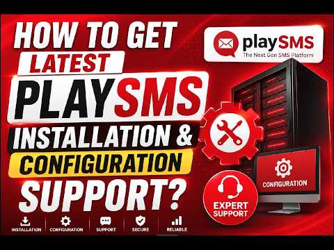 How To Get Latest PlaySMS Installation & Configuration Support?