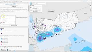 Operational Web GIS Platform for rainy season monitoring-Yemen screenshot 2