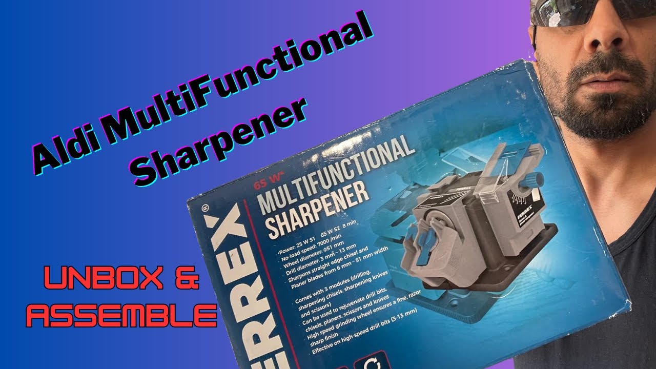 Ferrex Multi Function drill bit, scissors, planer sharpener | IS