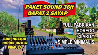 PAKET SOUND HAJATAN CUMA 36jt SIAP NGEJOB 2 SAYAP