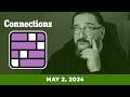 Every day doug plays connections 0502 new york times puzzle game