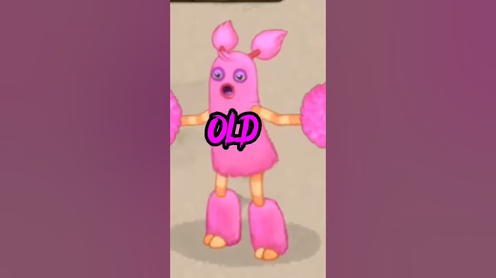 My Singing Monsters Old vs New Pompom #shorts #outerjex