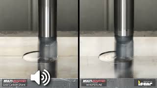 ISCAR MULTI-MASTER: Mango de Metal Duro Integral vs Mango WHISPERLINE