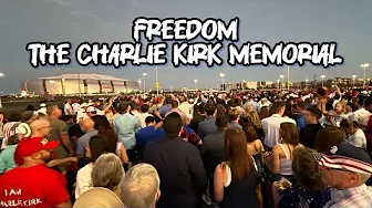 Freedom -The Charlie Kirk Memorial #charliekirk  #freedom  #thesinscountry  #joesinsrareelvisphotos 