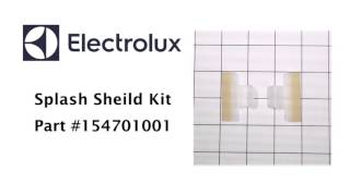 Electrolux Dishwasher Splash Shield Kit - Part Number: 154701001