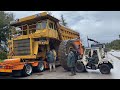 Transporting The Caterpillar 777C Dumper - Sotiriadis/Labrianidis Mining