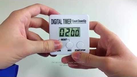 Digital Countdown Timer